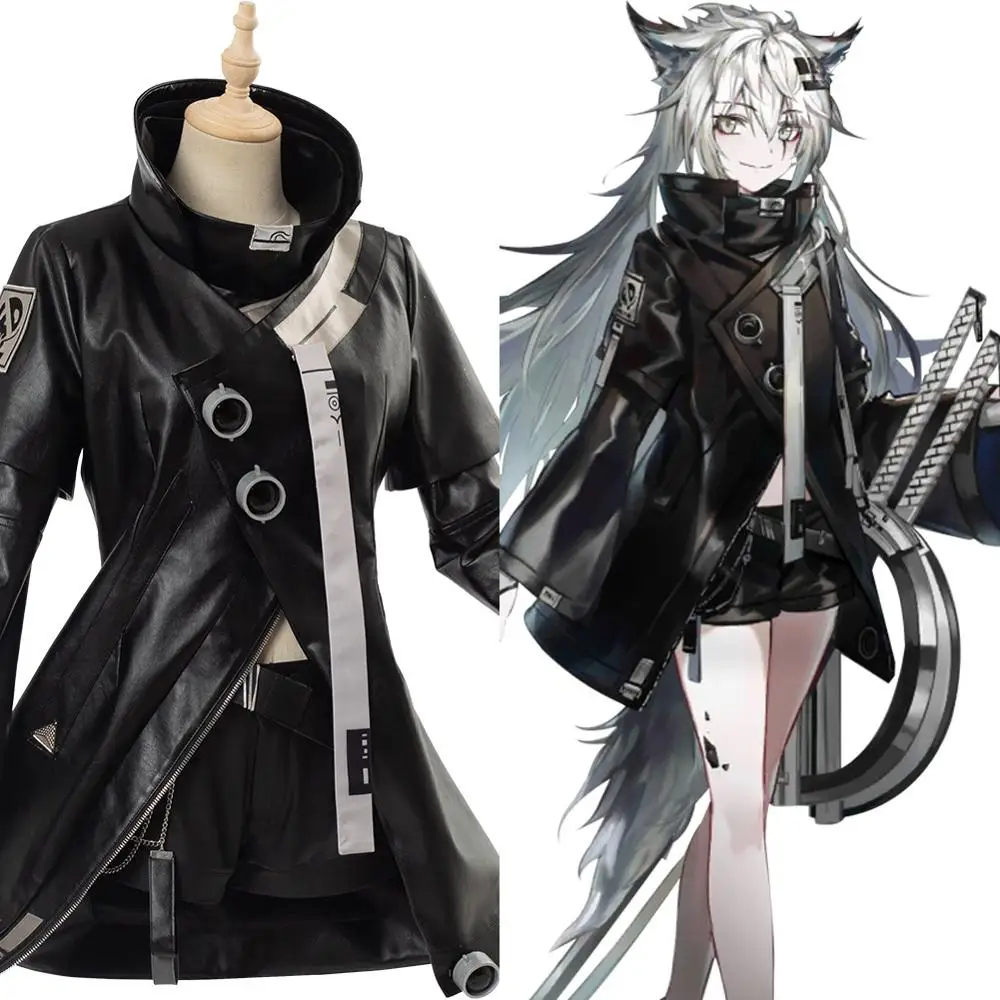Женский костюм для косплея Arknights полный комплект униформы на Хэллоуин