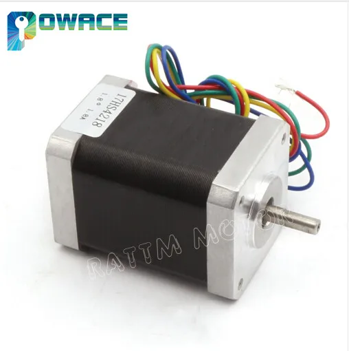 1 шт. шаговый двигатель Nema17 60 мм 17HS4218 95Oz in 1.8A CNC лазерный измельчитель пены