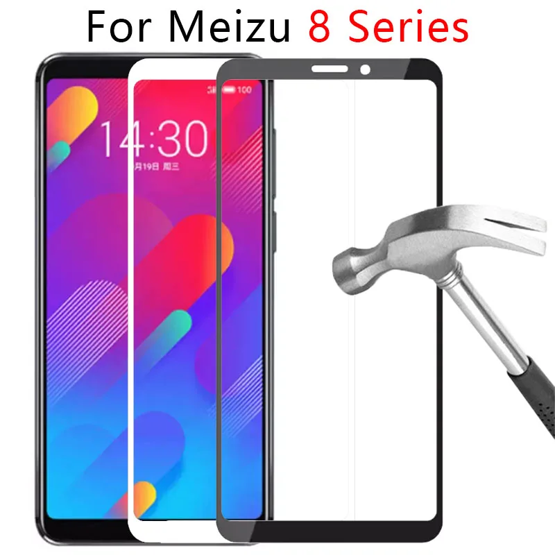 Чехол для Maisie M8 Note M8c X8 V8 Pro полное покрытие Meizu M X V 8 не закаленное стекло защита