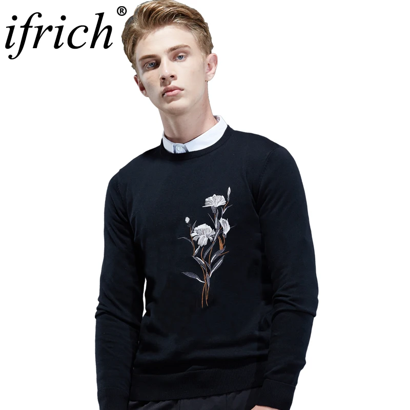 #Special Offers Cashmere Wool Sweater Men Brand Clothing 2018 Autumn Winter New Arrival Slim Warm Sweaters O-Neck Pullover Men Top High Quality