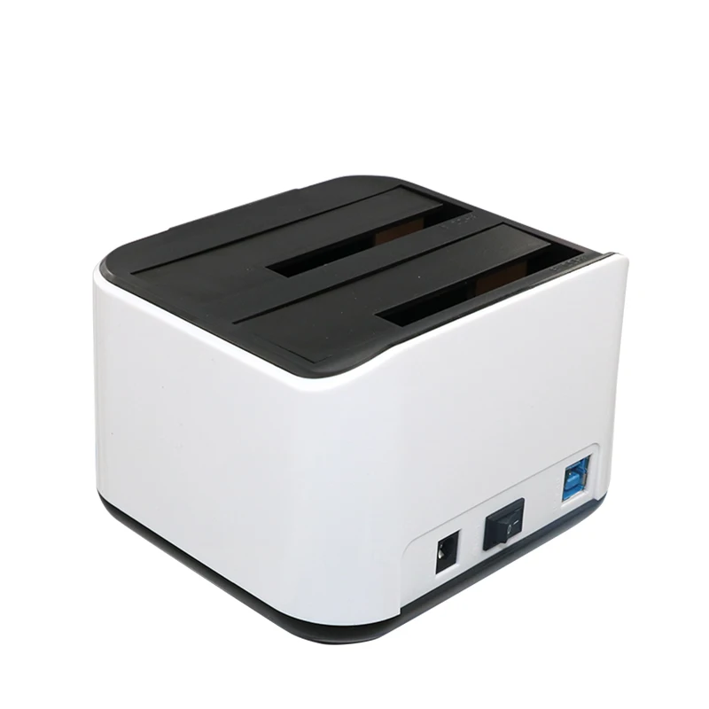 hdd clone station 2 Bay to SATA ssd box hd 3.5'' 2.5 inch hdd enclosure  (7)