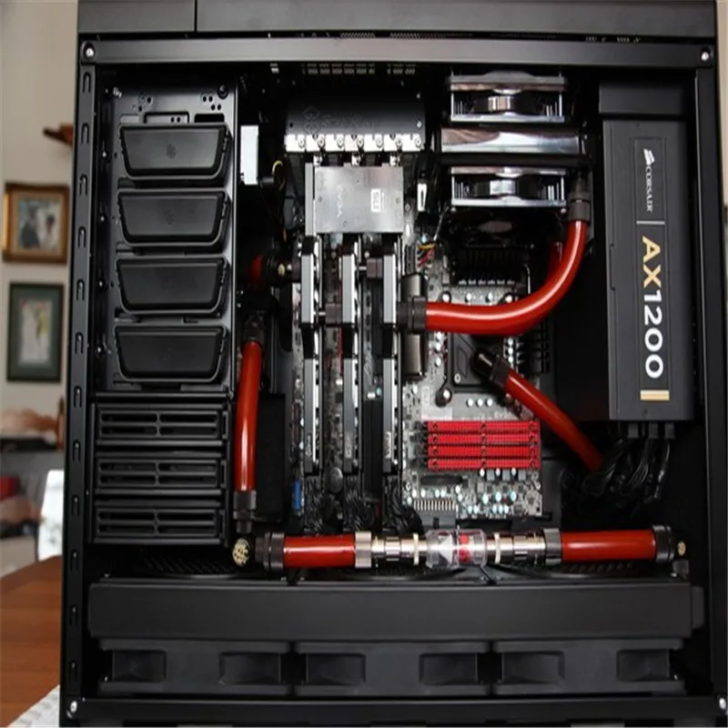 1 Meter 3/8'' Ultra Soft Red Black Blue Green White UV PVC Water