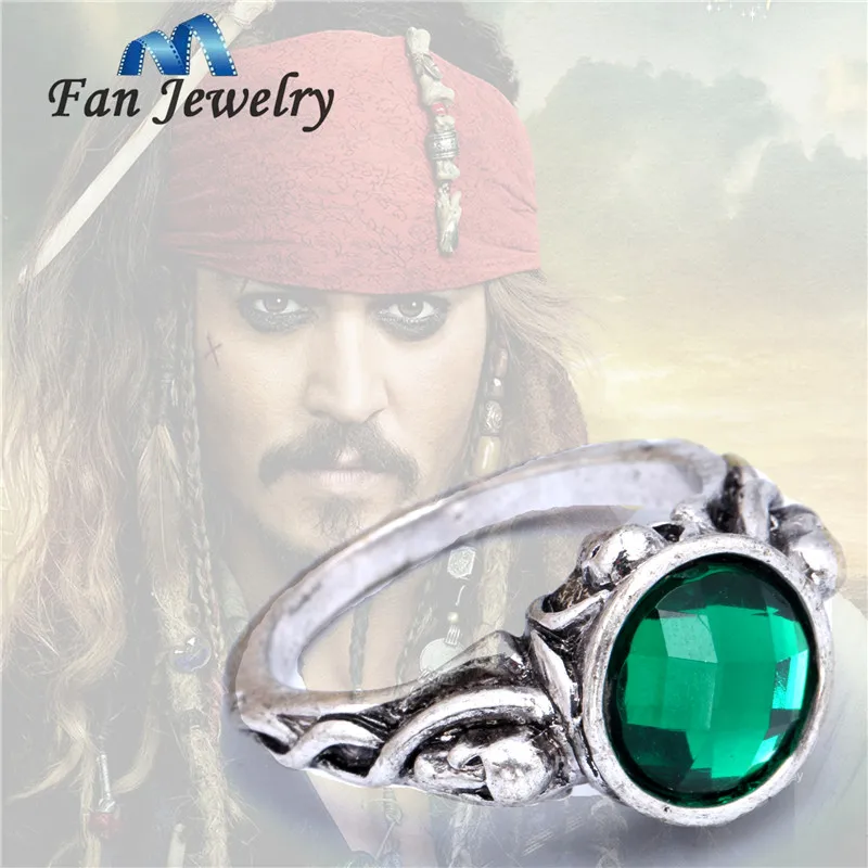 Captain Jack Sparrow 's Skull Ring from Pirates of the Caribbean ring