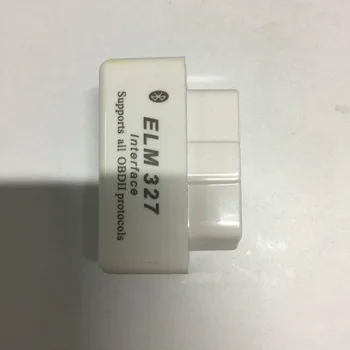 

2017 Best A+ Quality Mini Elm327 V2.1 white color Support More Car Elm 327 v2.1 Diagnostic Error Code Reader In Stock Fast Ship