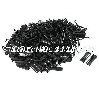 

200 Pcs FC1-40P Flat Ribbon Cable 2 Row 40 Pin IDC Socket Connector Black