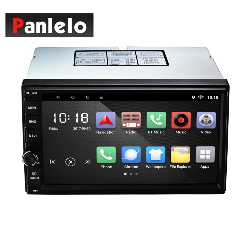 

Android 2 DIN Mirror Link 7 inch Bluetooth Car Radio Quad Core 6.0 Head Unit RDS/GPS Navigation with Steering wheel controller