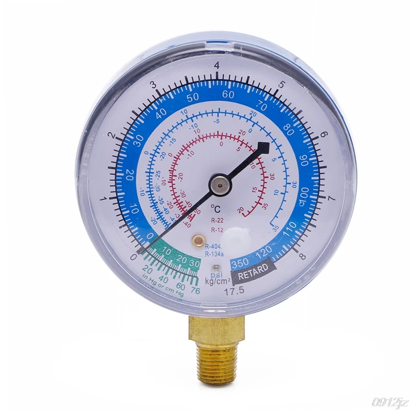 Новый кондиционер R410A R134A R22 Холодильный Манометр низкого давления PSI KPA Синий