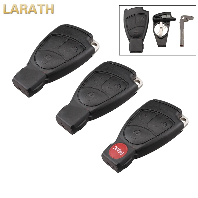 LARATH 2 3 4 Buttons Remote Smart Key Case with font b Battery b font Holder