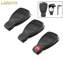 Larath 2/3/4 Пуговицы дистанционного Smart Key с Батарея Держатель клип для Mercedes Benz для CL CLS CLK S SLK C класс Е Class ML