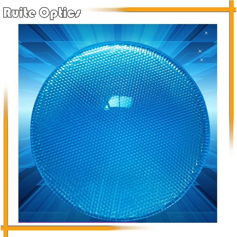 

260mm Dia Large Round Optical PMMA Plastic Solar Compound Eye Fresnel Condenser Lens fly's-eye lens Focal Length 150mm 2PCS