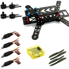 Emax Quadcopter 250 Frame + MT2204 Motor & 12A ESC & Carbon Prop & CC3D RED