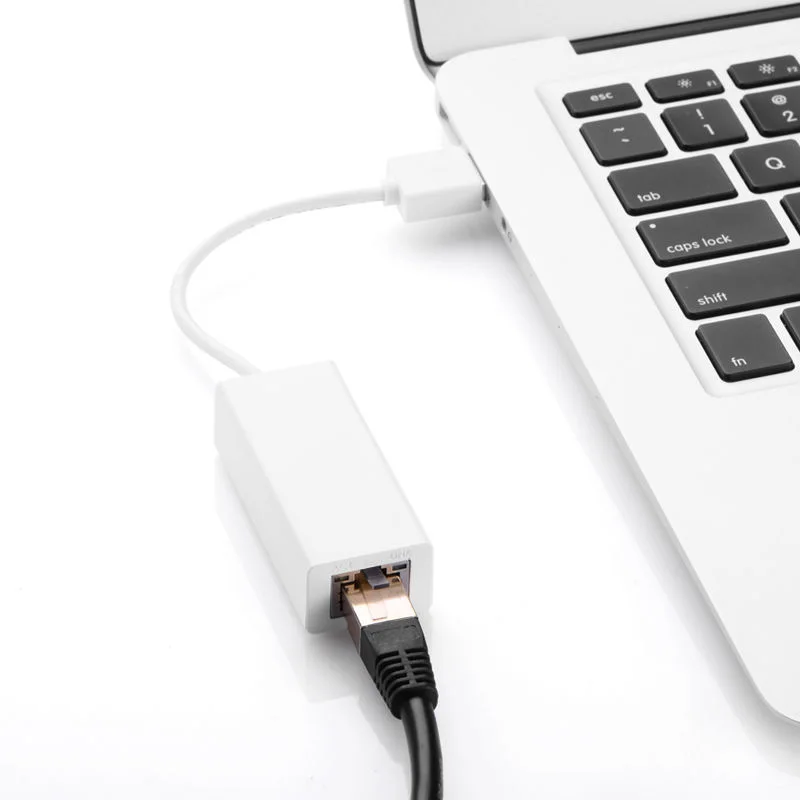 

USB 2.0 to RJ45 Ethernet Adapter Lan Networks 10/100 Mbps for Macbook Win7 SL@88