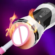 Dual hole Oral vibrator Male Masturbator Artificial Vagina Real Pussy Sex Toys dildo maquiagem