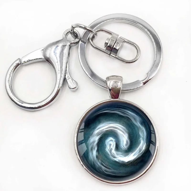 10silver keychain.