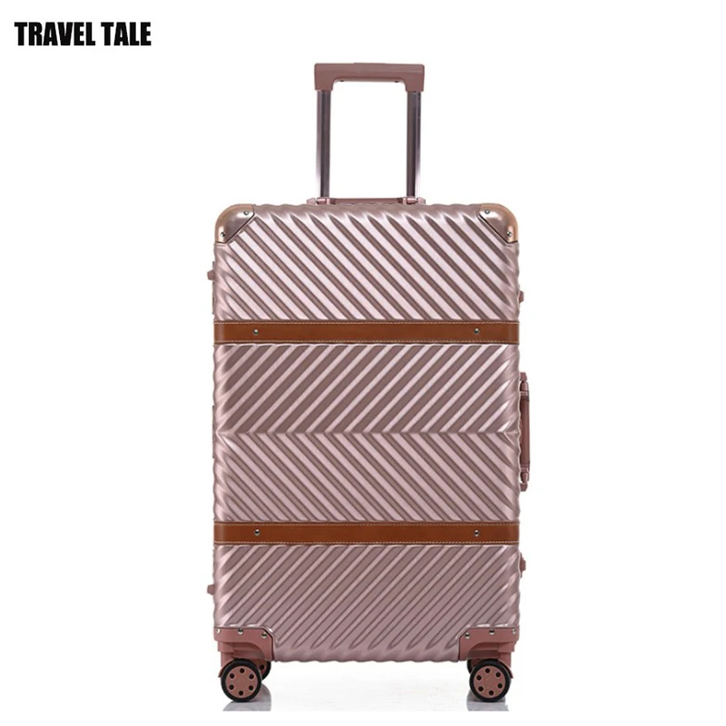 

TRAVEL TALE 28" hard trolley travel suitcase organizer PC ABS baggage 20" wheel luggage