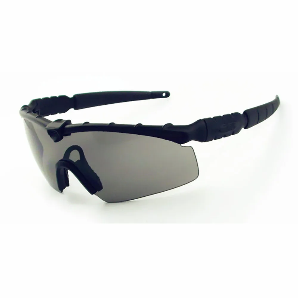 Buy Classic Military Goggles Ballistic Men Frame, Anti UV 3 Lens Night Vision