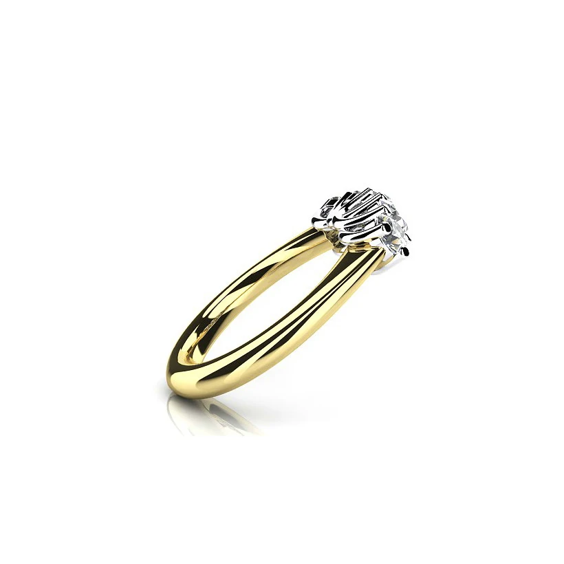 AINUOSHI Lucury, женские вечерние кольца, 925 пробы, серебряное, желтое, золотое, цветные кольца, обручальное кольцо Sona, обручальное кольцо для невесты
