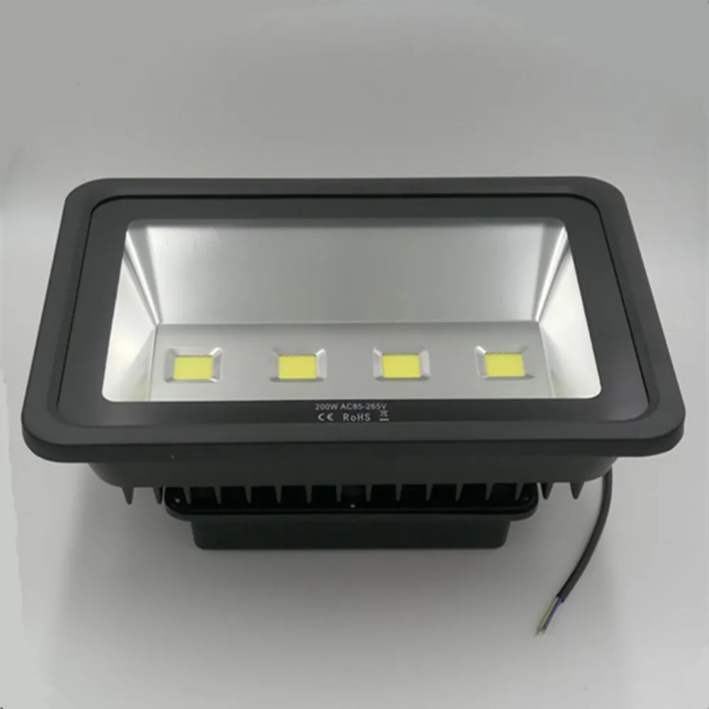 10PCS/lot Stocking 200W LED Floodlight AC85-265V Outdoor LED Flood light lamp waterproof LED Tunnel light lamp street lapms