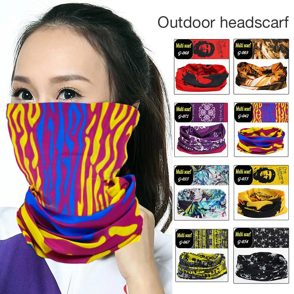 

Rainbow Magic Headband Multifunctional Headscarf Cycling Bandana Summer Sunscreen Outdoor Sport Bandana Fishing Face Mask