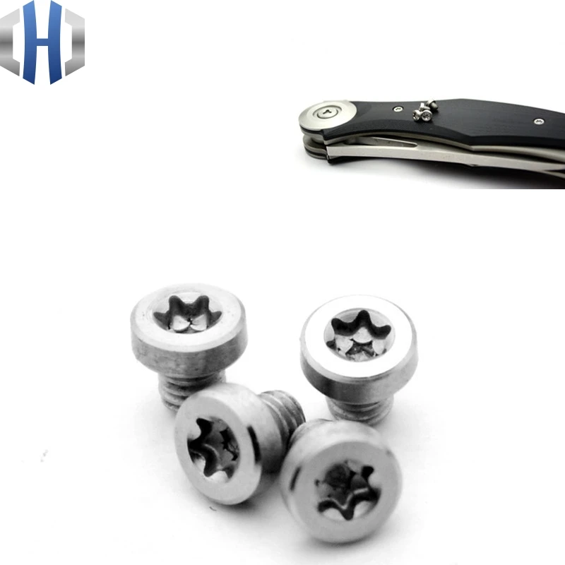 

EDC Knife Handle screw folding knife shank T8 Plum screw oppose lock Rivet tools Knife fastening screws