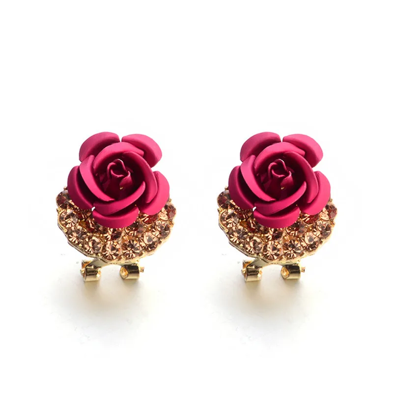 2018 Fashion earrings for women Bohemia Flower Rhinestone  Earrings For Women Summer Style Jewelry Brincos Bijoux Femme J06#N (16)