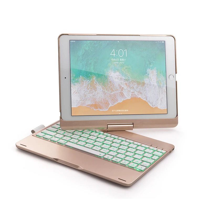 Универсальный Bluetooth 4 0 для iPad Pro 9 7 чехол клавиатуры Air 2 клавиатура Новый 2017 2018