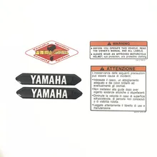 Moto carro de alta qualidade 3d 3 m logotipo da etiqueta fit para yamaha YZF R1/R1M YZF R6 V-MAX MT-07 /FZ-07 FJ-09/MT-09 MT-01 Tracer