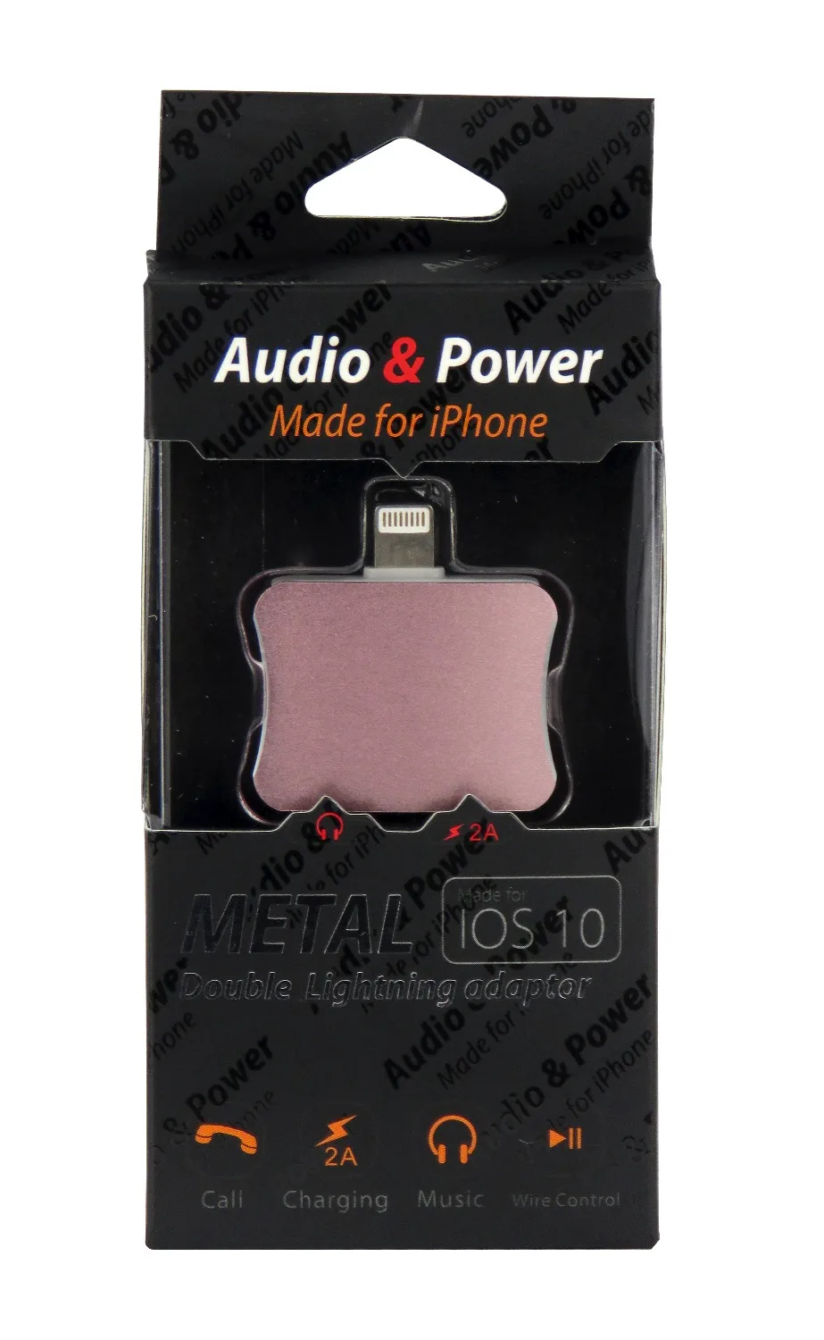 Разъем зарядного устройства STARAUDIO для iPhone 7 plus Ipad PINKIPHONE 2 шт. розовый с разъемом