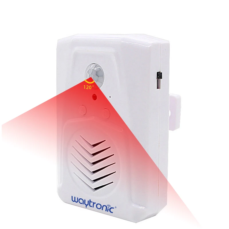 Waytronic инфракрасный Активированный датчик движения голосовой записываемый аудио плеер вход приветствующий дверной звонок для магазина с Usb