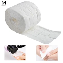 500 шт/рулон хлопковые салфетки для ногтей для снятия лака Безворсовая салфетка для маникюрный гель для ногтей для снятия лака обертка хлопковые салфетки для удаления