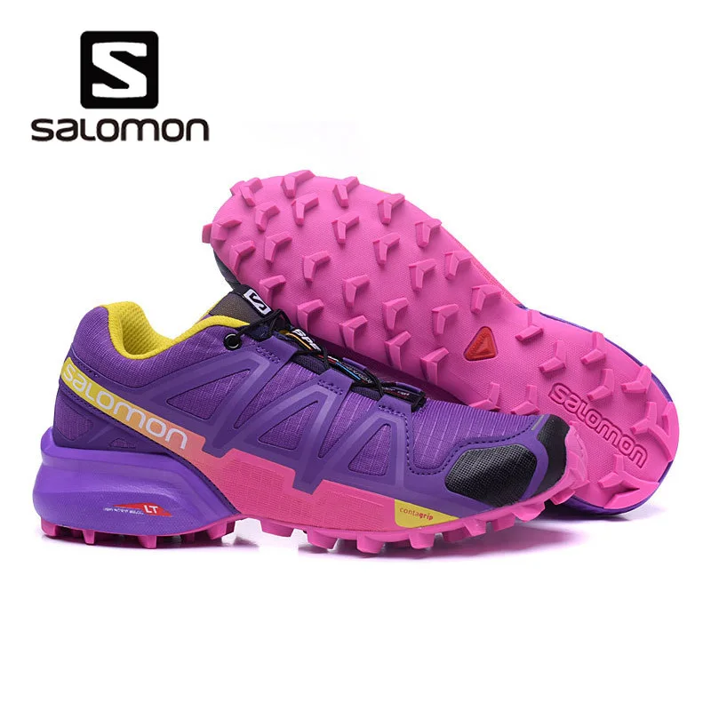 

Salomon Speed Cross 4 Free Run JOGGING Sport Shoes SUPPORTING Outdoor Running Sneakers Women Footwear 36-41 6COLORS