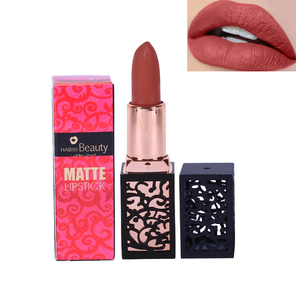 

BGVfiveWomen Girls Matte Velvet Lipstick Lip Moisturizer Balm Pen Pigment Paint Longwear Makeup Tool