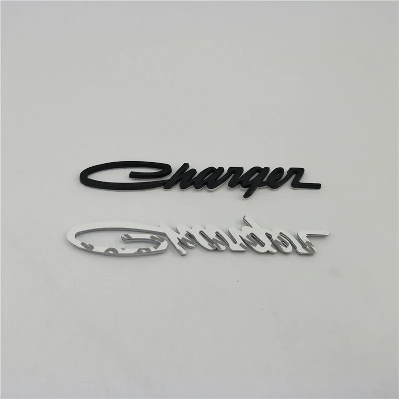 Для Dodge charger эмблемы хром классический скрипт эмблема значок Логотип 1971-1974 2006