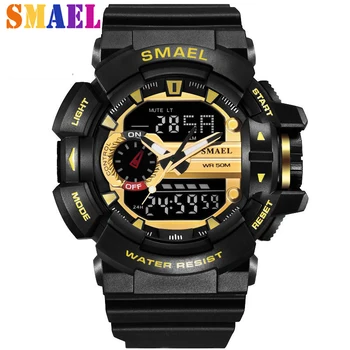 

Digital Watch Men Sport Super Cool Men's G Shock Quartz Sports Watches Brand Luxury Brand LED Military Waterproof Wristwatches
