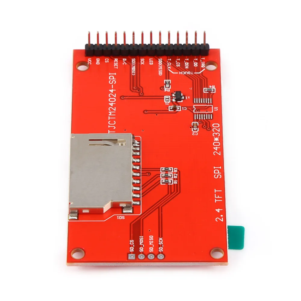 2 4 дюйма 240x320 TFT LCD Серийный порт модуль ILI9341 Драйвер без сенсорного дисплея