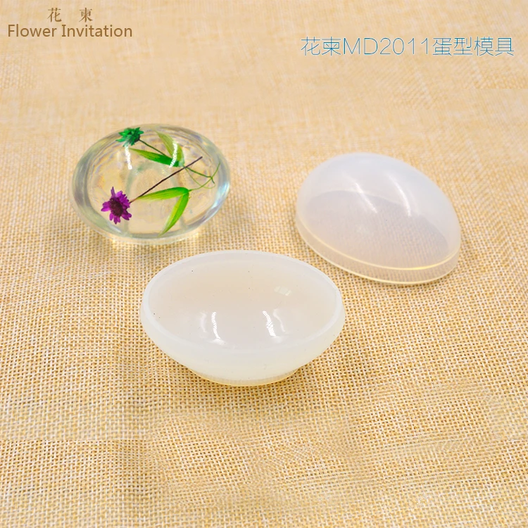 

Flower Invitation Egg Mold Dove Egg Epoxy Spherical Mould