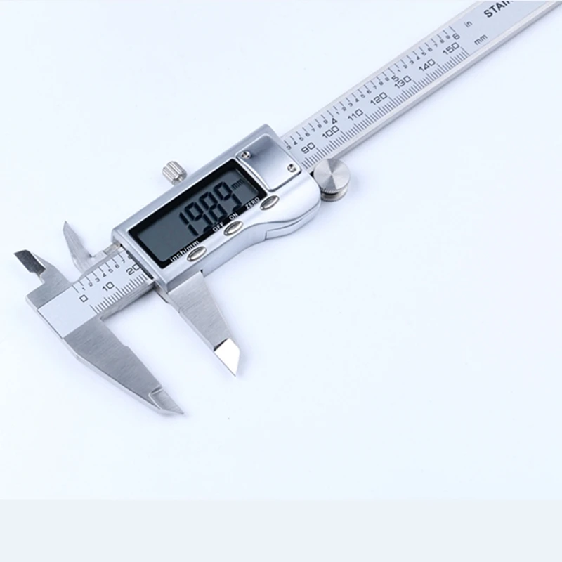 0-300mm/12" Portable Digital Stainless Vernier Caliper 0.01mm/0.005" LCD Electronic Caliper Micrometer Gauge Measure Ruler - Image 4
