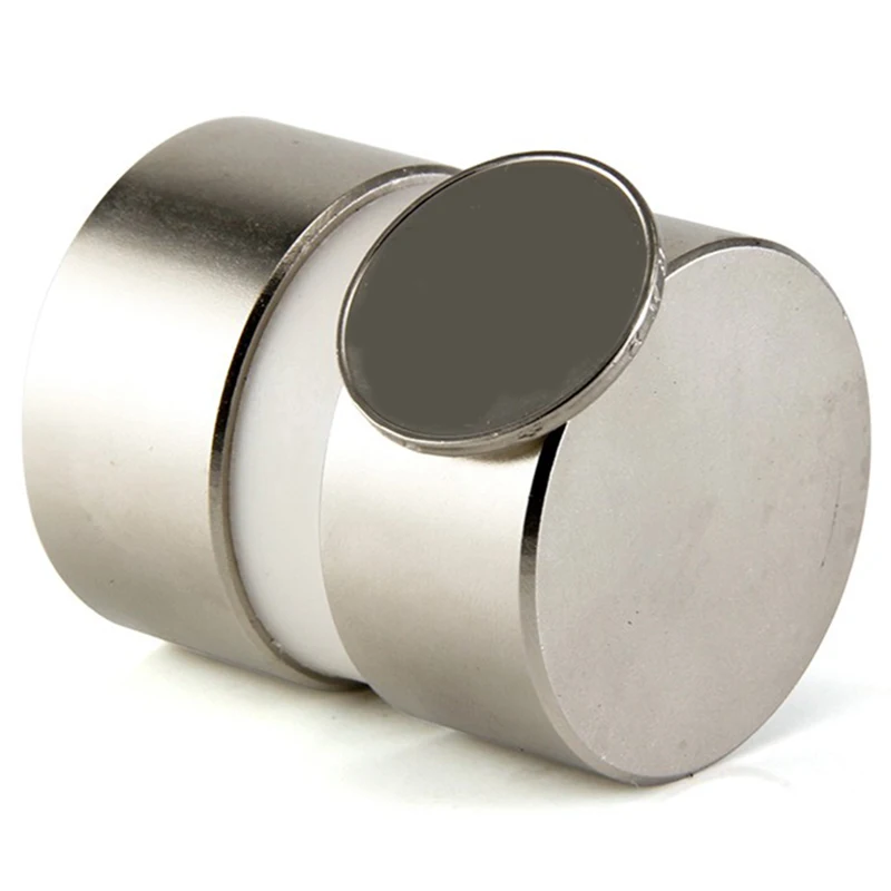 

New 2Pcs 40Mm X 20Mm Super Powerful Round Water Meter Magnet Tool