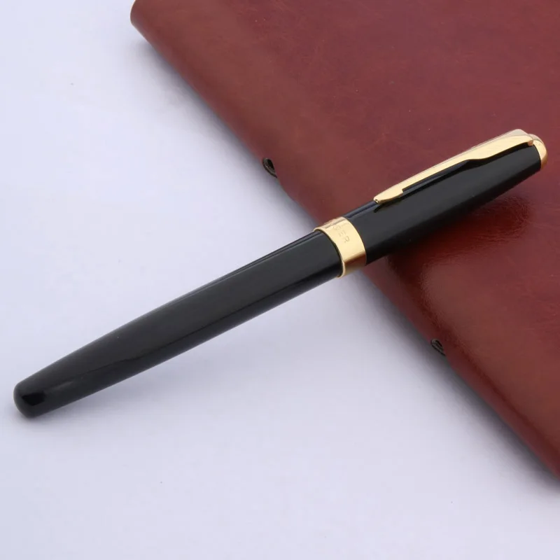 BAOER 388 черная и яркая шариковая ручка с золотыми стрелками|baoer|baoer 388baoer pen |