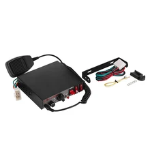 Ultra-thin MIC System Host for Loud Car Alarm Siren Speaker 12V 200W 9 Sounds Tone Loud Car Warning Alarm Police Siren Horn police siren 200w 12v car siren horn cjb 9 tones car siren host only without speaker cjb 200w 9 electronic buzzer car styling