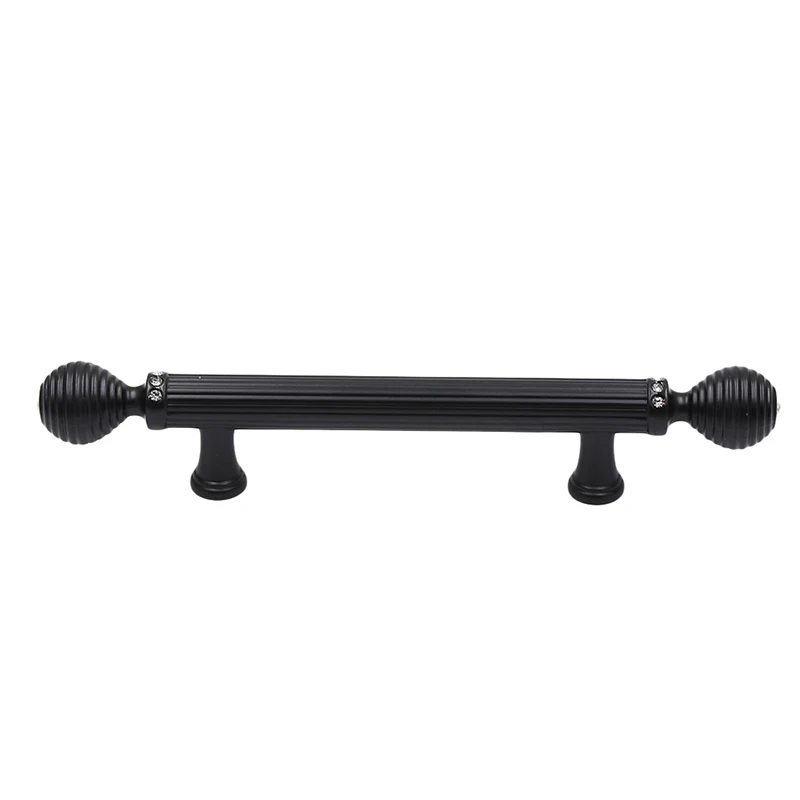 Vintage Cabinet Door Handle Nordic Wardrobe Cabinet Drawer Pull Home Accessories - Цвет: balck A