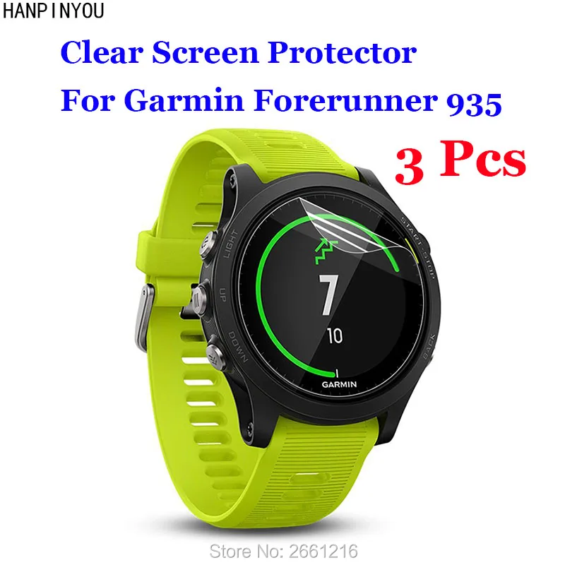 

3 Pcs/Lot For Garmin Forerunner 935 935XT SmartWatch Wristband Bracelet HD Clear Anti-Scratch Screen Protector Protection Film