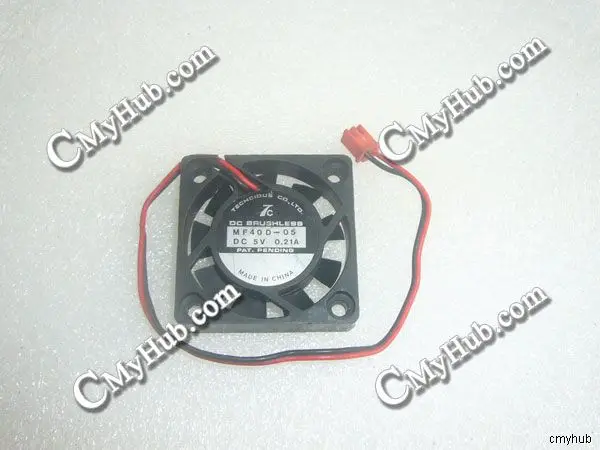 Genuine For TECHCIOUS MF40D-05 DC5V 0.21A 2pin 2wire 40X40X10MM Cooling Fan | Компьютеры и офис
