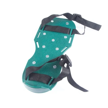 

1 Pair Lawn Aerator Shoes Sandals Grass Spikes Nail Cultivator Yard Garden Tool Lawn Spikes Garden Aeration Shoes Garden Tools
