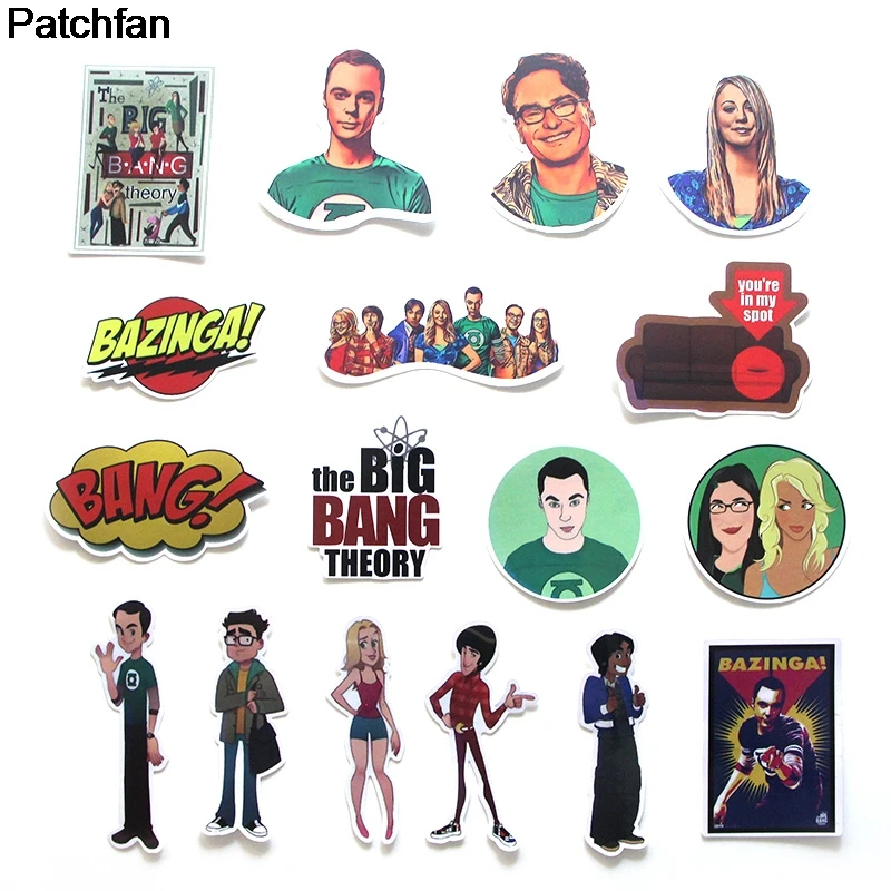 Patchfan 17 шт. 90s TBBT значок DIY декоративные наклейки Дети DIY стены тетрадь чехол для телефона Скрапбукинг альбом A1925