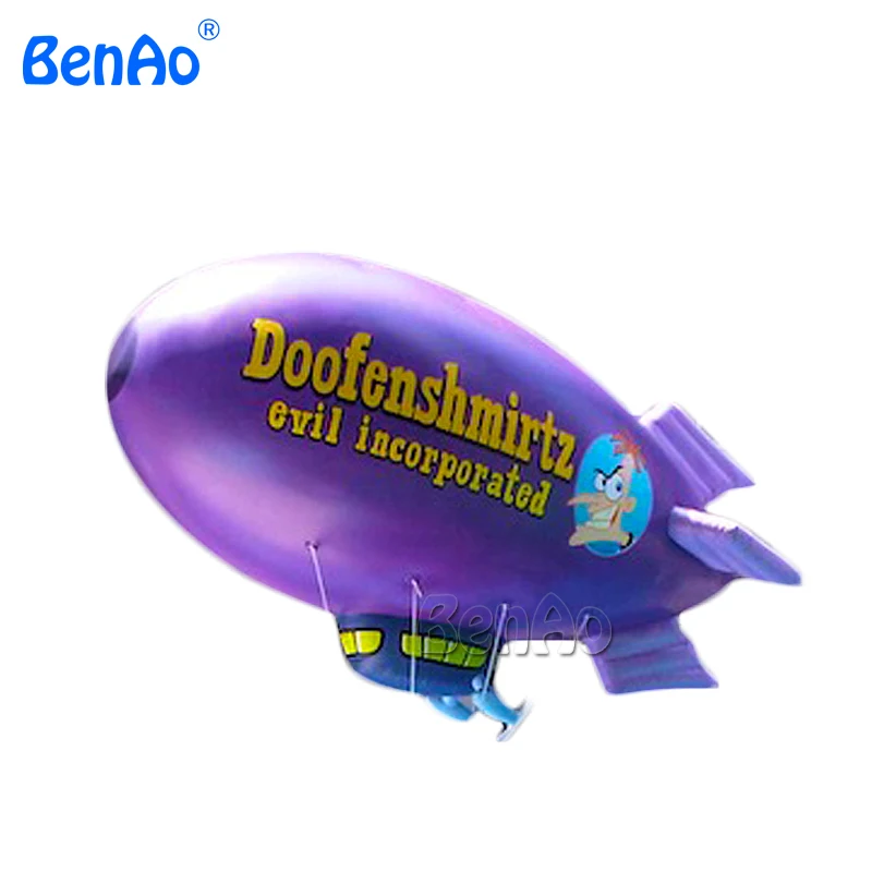 inflating airship balloons helium for advertising/0.18mm inflatable PVC flying helium blimp vote airship,Helium balloon