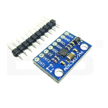 

WQScosea Q8S-50 3-Axis Analog ADXL346 Accelerometre Sensor Accelerometer Acceleration Of Gravity Tilt Module Replace ADXL345