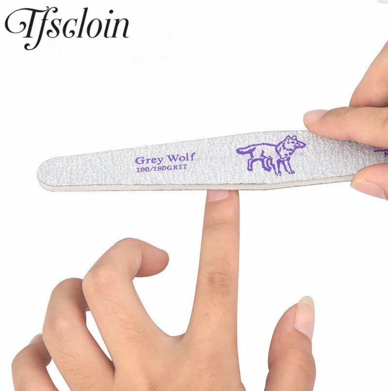 

TFSCLOIN 10pcs/lot Sandpaper Nail File Buffering Double Side Sanding Buffer Block Set Nail Files For UV Gel Polish Manicure Tool