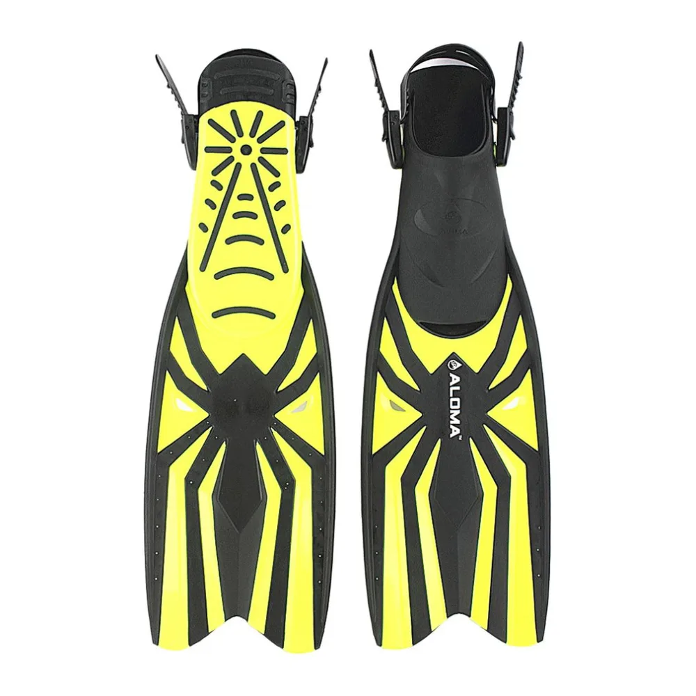 AF 700 Adjustable Adult Long Fins Full Foot Swimming Snorkeling