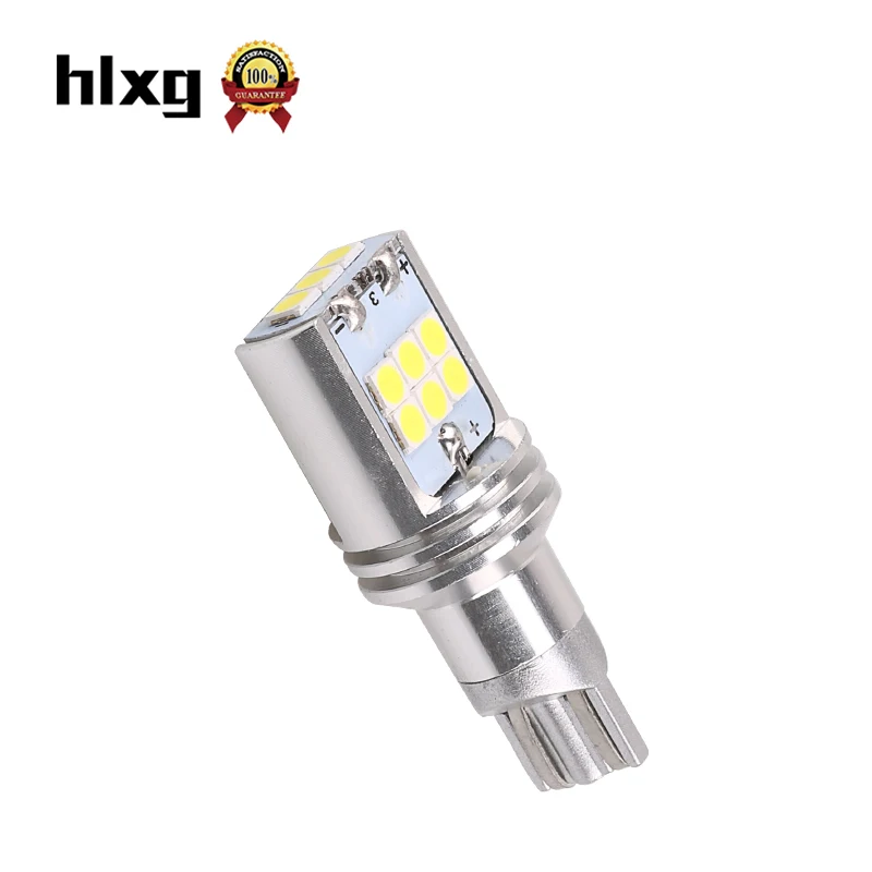 Hlxg2pcs T15 W16W светодиодный задний фонарь лампы Автомобильные фары сигнальная лампа